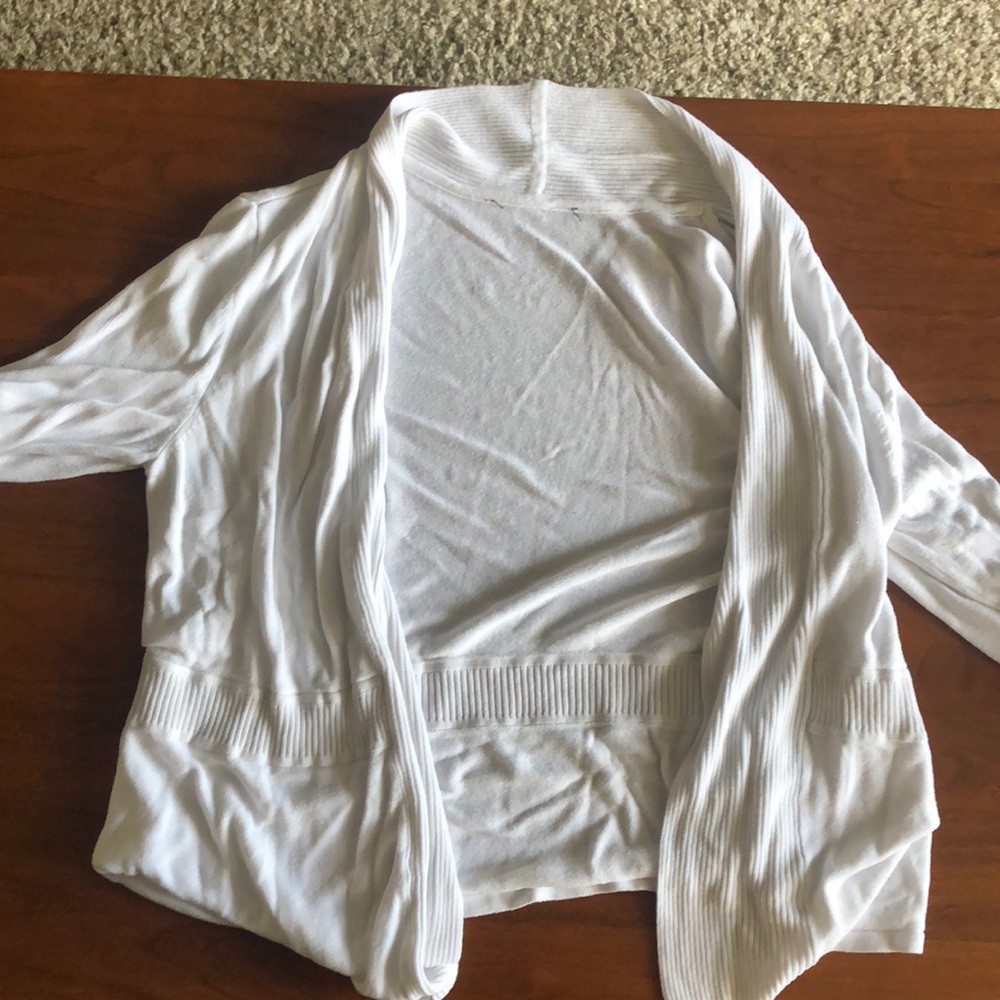 White Cardigan